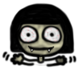 merry zombie sticker #13283388