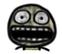 merry zombie sticker #13283398