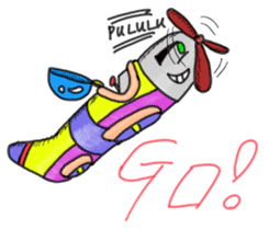 PLANE GUY sticker #13283489