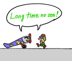 PLANE GUY sticker #13283501