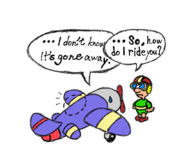 PLANE GUY sticker #13283502