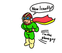PLANE GUY sticker #13283524