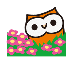 Happy OWL Hoo_English_ver sticker #13284051
