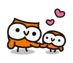 Happy OWL Hoo_English_ver sticker #13284054
