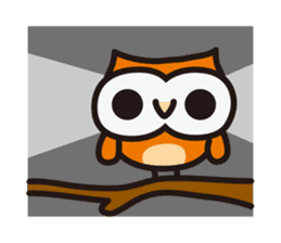 Happy OWL Hoo_English_ver sticker #13284063