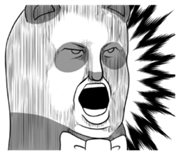 Bow Tie and Panda Part1.1 sticker #13284153