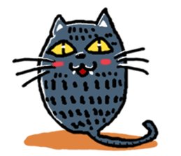 kirakunakuronekochan sticker #13284270