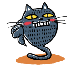 kirakunakuronekochan sticker #13284280