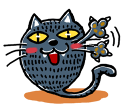 kirakunakuronekochan sticker #13284287