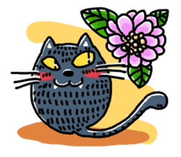 kirakunakuronekochan sticker #13284305