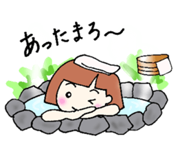 winter version,girl. sticker #13284581