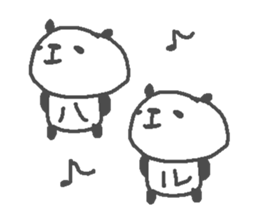 Haru cute panda stickers! sticker #13284977