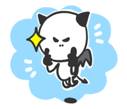 This is the white devil. sticker #13285415
