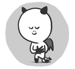 This is the white devil. sticker #13285418