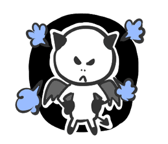 This is the white devil. sticker #13285426