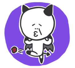 This is the white devil. sticker #13285427