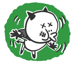 This is the white devil. sticker #13285428