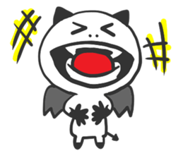 This is the white devil. sticker #13285431