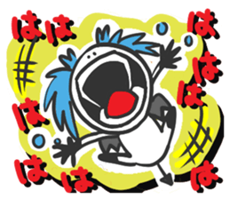 This is the white devil. sticker #13285433