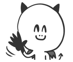 This is the white devil. sticker #13285435