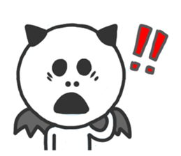 This is the white devil. sticker #13285439