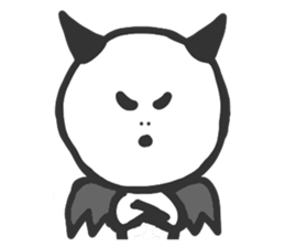 This is the white devil. sticker #13285440