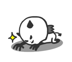 This is the white devil. sticker #13285453