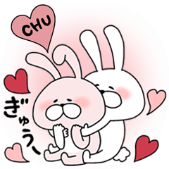 Happy to kiss! Lover rabbits -2-