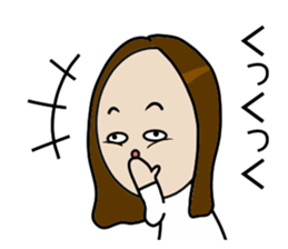 Big Eyes Japanese Girl's Daily Routine sticker #13285920