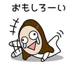 Big Eyes Japanese Girl's Daily Routine sticker #13285921
