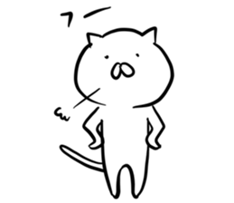 There is no dialogue cat's every day sticker #13285975