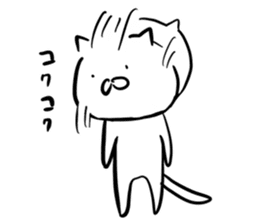 There is no dialogue cat's every day sticker #13285976