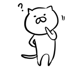 There is no dialogue cat's every day sticker #13285980