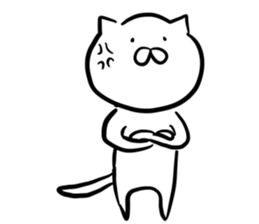 There is no dialogue cat's every day sticker #13285982