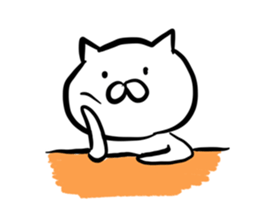 There is no dialogue cat's every day sticker #13285988