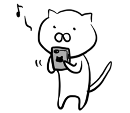 There is no dialogue cat's every day sticker #13285996