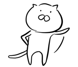 There is no dialogue cat's every day sticker #13285997