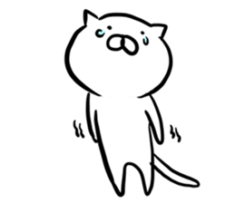 There is no dialogue cat's every day sticker #13286004