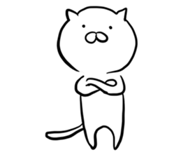 There is no dialogue cat's every day sticker #13286008