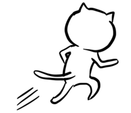 There is no dialogue cat's every day sticker #13286010