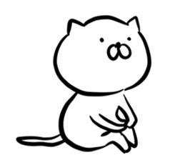 There is no dialogue cat's every day sticker #13286013