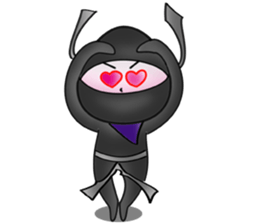 Mini Ninja sticker #13286099