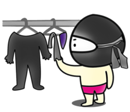 Mini Ninja sticker #13286111
