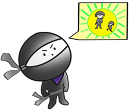 Mini Ninja sticker #13286130