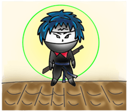 Mini Ninja sticker #13286133