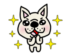 Animation sticker, French bulldog. sticker #13286375
