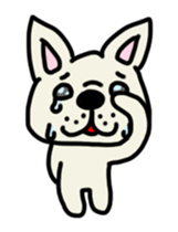 Animation sticker, French bulldog. sticker #13286381