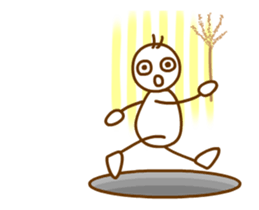 Animated Mr. Through sticker #13286793