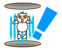 Animated Mr. Through sticker #13286799