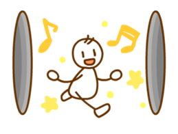 Animated Mr. Through sticker #13286802